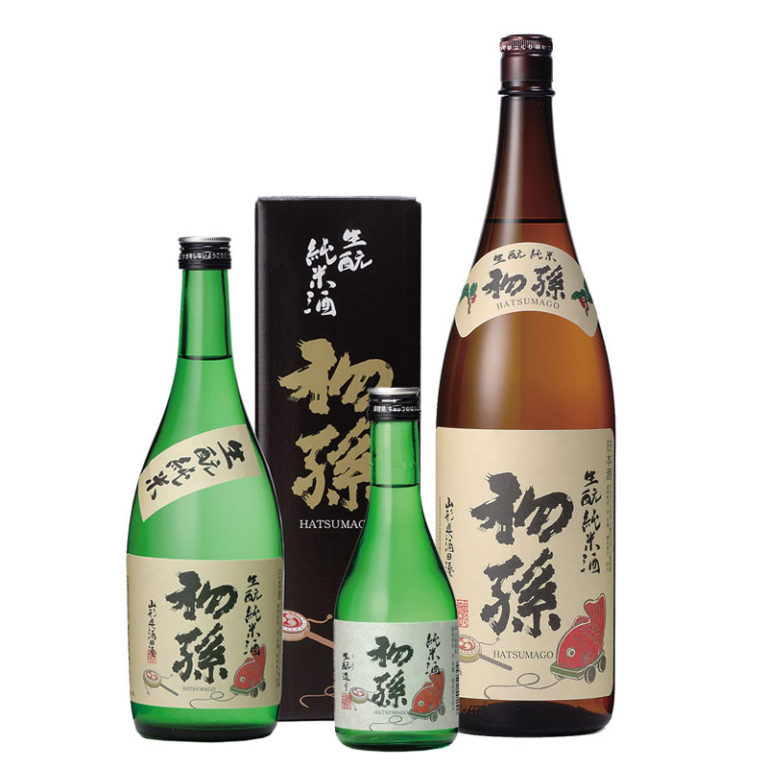 What kind of sake brand is 初孫 Hatsumago?